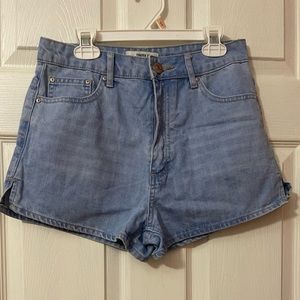Light Wash Denim Shorts